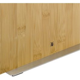 WMF 1893874500 Bloque para cuchillos flexible FlexTec Compact, Bamboo/Acero inoxidable, Rectángulo, 15 ranuras, Madera