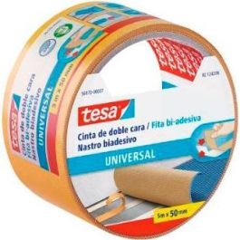 Tesa Cinta Adhesiva Doble Cara Universal Permanente 50 mm X 25M Para Moquetas Precio: 13.78999974. SKU: B133MRNY95