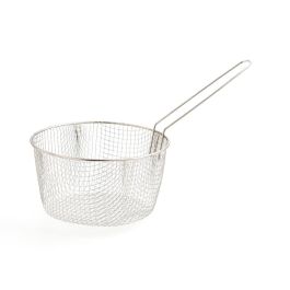Quid Hydra Cazo con Cesta de Aluminio 18 cm Antiadherente Mango Baquelita Apto Inducción y Cocinas Lavavajillas