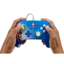 Enhanced Mando Con Cable Nintendo Switch Mario Pop Art POWER A 1522660-01