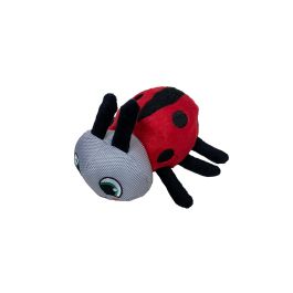 Hunter Juguete Perro Flingerz Funki Mariquita con Lanzador, Nylon Balístico Resistente para Recuperación. Incluye Chirriador, Lavable.