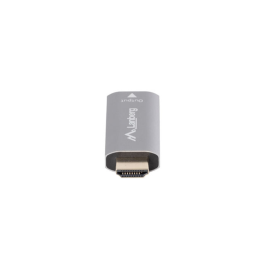 Lanberg Adaptador HDMI a DisplayPort 4K UHD 144Hz Macho a Hembra Chapado en Oro para Monitores y TV