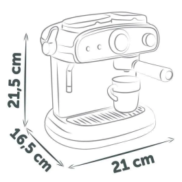 Smoby SMO3032163125129 Cafetera Espresso Juguete a partir de 3 años