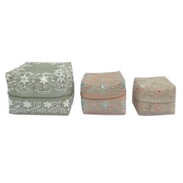 DKD Home Decor Cesta Balines Bambú Multicolor 27 x 23 x 27 cm Set de 3 Piezas (22x19 19x17) Precio: 28.58999979. SKU: S3039254