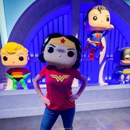 Disfraz funko wb wonder woman media mascara t.+8 años Disfraz funko wb wonder woman media mascara t.+8 años