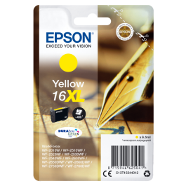 Epson DURABrite Ultra Ink Cartucho Amarillo 16XL Precio: 21.49999995. SKU: S7732726