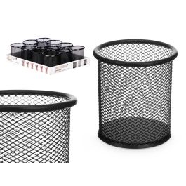 Lapicero Rejilla Redondo Negro Pincello 9x9.5x9 cm Metal (24 Unidades) Precio: 24.50000014. SKU: B15RNF5TKP