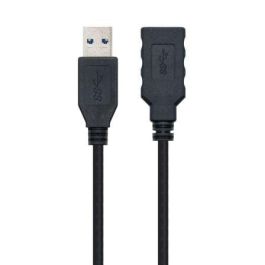 Cable USB 3.0 A a USB A NANOCABLE 10.01.0902BK 2 m Negro Cable USB 3.0 A a USB A NANOCABLE 10.01.0902BK 2 m Negro