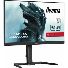 Iiyama G-MASTER GB2770QSU-B6 Monitor Gaming 27" IPS 2K Ultra HD 2560x1440 180Hz 0.2ms FLC, Altavoces, USB 3.2, VESA, Negro