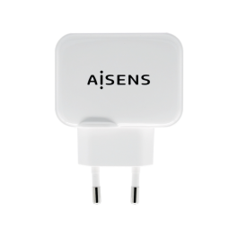 Aisens Cargador USB 17W 2 Puertos USB-A con Control AI Blanco 5V-3.4A Precio: 5.50000055. SKU: S5622692