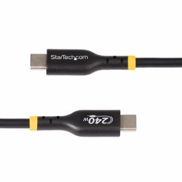Cable USB Startech USB2EPR3M Negro 3 m