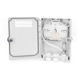 Digitus Caja de Distribución FTTH para Exterior 6 SC/DX, SC, Gris