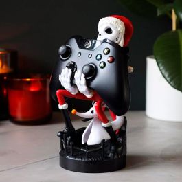 Cable Guy por EXQUISITE GAMING - Soporte Universal Santa Jack de Pesadilla Antes de Navidad Disney 20cm para Mandos/Móviles PlayStation/Xbox/iPhone