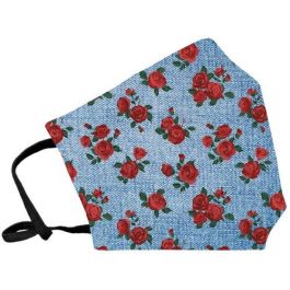 Mascarilla De Proteccion Reutilizable Fuli Grande Talla L Roses Denim Precio: 6.59000001. SKU: B15XXNYJF8
