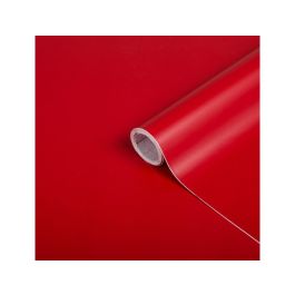 Rollo Adhesivo D-C-Fix Rojo Señales Mate Ancho 45 cm Largo 15 Mt Rollo Adhesivo D-C-Fix Rojo Señales Mate Ancho 45 cm Largo 15 Mt