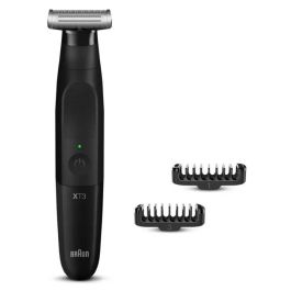 Braun XT3100 Recortadora Híbrida Serie X para Barba y Cuerpo con Lámina Flexible 4D, Resistente al Agua y 3 Peines