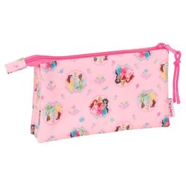 Safta Estuche Portatodo Triple Princesas Disney 120x220x30 mm