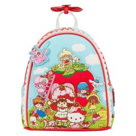 Loungefly Mochila Shortcake Scented Hello Kitty & Friends x Strawberry de Piel Sintética con Aroma a Fresa 22,8x26,6x11,4cm Precio: 68.88999964. SKU: B15X9QCKKQ