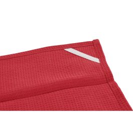 DKD Home Decor Juego de 3 Paños de Navidad Modernos Decorativos de Algodón 170gsm Rojo, Verde y Beige - 60x40 cm