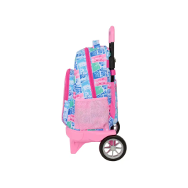 Safta Mochila Escolar Grande con Ruedas Compact Evolution Extraíble Barbie 450x330x220 mm