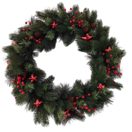 DKD Home Decor Corona de Navidad Tradicional Iluminada 50 LEDs Verde y Rojo, 60x60x15 cm, Decoración Navideña Pack 2 Precio: 68.94999991. SKU: B14X3ABR8X