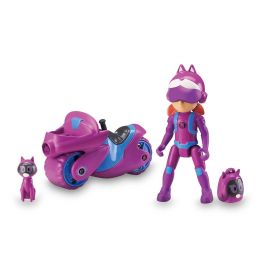 Famosa Petronix Petmobil Con Figura Y Motocicleta Coleccionables PET01000 Juguetes Para Niños +3 Años