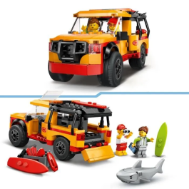 LEGO 60453 City Einsatzfahrzeug der Rettungsschwimmer Juego de construcción para niños de 6 años con 214 piezas