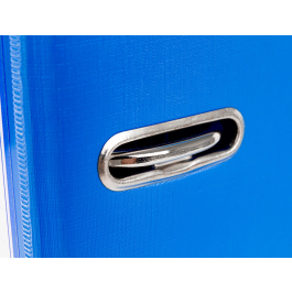 Liderpapel Documenta Archivador de Palanca A4 Forrado PVC con Rado Lomo 52mm Azul Compresor Metálico