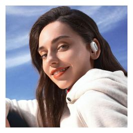 Baseus Eli Sport 1 Auriculares Inalámbricos Bluetooth 5.3 Open-Ear TWS, Blanco, IPX4 Resistente al Agua, 30h de Autonomía con Estuche de Carga