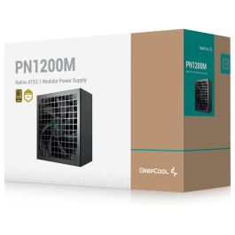 DeepCool PN1200-M Fuente de Alimentación ATX 3.1 1200W 80 PLUS Gold Modular para PC Gamer