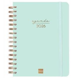 Finocam E10-155x212 mm Agenda Espiral Alma 1 Día/Página Tapa Dura Coral 2026 DIN A5 con Goma y Adhesivos Precio: 12.89000053. SKU: B14XRXK58F