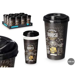 Vaso Plastico Tapa Llevar 650Ml Leknes 9X17CM (24 Unidades) Precio: 26.49999946. SKU: B17WWWHMHT