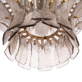 Lámpara Techo Gris Cristal Iluminación 53 X 53 X 76 cm