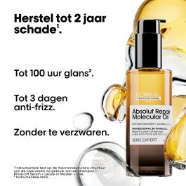 L'Oréal Absolut Repair Molecular Oil Aceite Reparación Molecular y Brillo Cabello 90ml