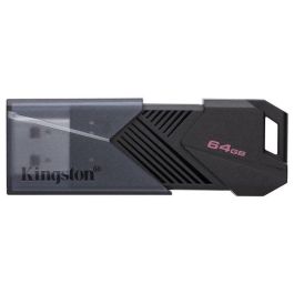 Kingston DTXON/64GB Unidad Flash USB DataTraveler Exodia Onyx 64GB USB 3.2 Gen 1 Negro Mate Capuchón Móvil para Rápidas Transferencias Kingston DTXON/64GB Unidad Flash USB DataTraveler Exodia Onyx 64GB USB 3.2 Gen 1 Negro Mate Capuchón Móvil para Rápidas Transferencias