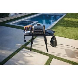 Ninja OG901EU Barbacoa Eléctrica de Exterior con Ahumador y Freidora de Aire ProConnect XL