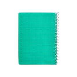 Cuaderno Espiral Liderpapel A5 Pautaguia Tapa Plastico 80H 90 gr Cuadro Pautado 4 mm Con Margen Color Verde Cuaderno Espiral Liderpapel A5 Pautaguia Tapa Plastico 80H 90 gr Cuadro Pautado 4 mm Con Margen Color Verde