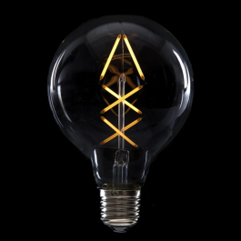 Bombilla LED E27 4W 288Lm 2000ºK Filamento G95 40.000H HO-LF-G95FI-E27-6WWW Precio: 5.59000035. SKU: B14YZN5Q54