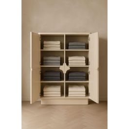 DKD Home Decor Armario Beige 100 x 40 x 134 cm
