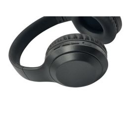 Elbe ABT-A10-G Auriculares de Diadema Bluetooth ANC con Micrófono y Conexión Aux-in Gris