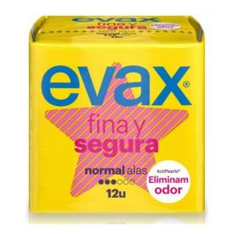 Evax Compresas Fina y Segura con Alas Normal 12 Unidades Precio: 2.49999984. SKU: S0544526