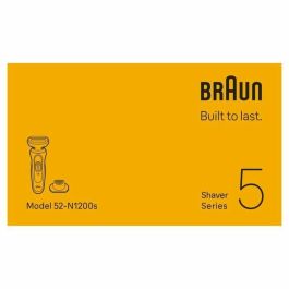 Braun Afeitadora Eléctrica Serie 5 8700216645522 Negra Batería 50 Minutos Carga Rápida 5 Minutos