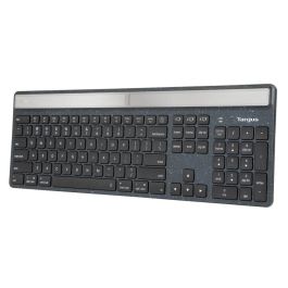 Targus Teclado Universal Bluetooth EcoSmart QWERTY Español Completo, Tecla de Tijera, Retroiluminación LED, Carga Solar, Negro Precio: 95.89000014. SKU: B19NDL3652