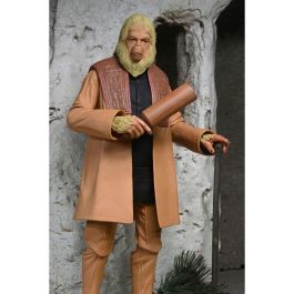 NECA Figura Dr. Zaius El Planeta de los Simios 1968 18cm Articulada con Accesorios y Bastón