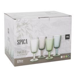 Copa Spica 320 cc Azul Mediana - La Mediterranea (36 Unidades)