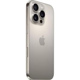 Apple iPhone 16 Pro 128GB Titanio Natural, Pantalla Super Retina XDR 6.3", A18 Pro, Resistente al Agua, Modelo A3293