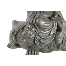 Figura Oriental DKD Home Decor Dorado Gris Oscuro 25 x 43 x 38 cm