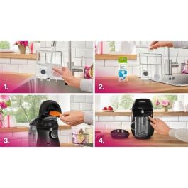 Cafetera multibebidas BOSCH TASSIMO T10 Happy negra 1400 W Cafetera multibebidas BOSCH TASSIMO T10 Happy negra 1400 W