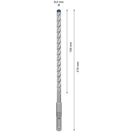 Bosch EXPERT Hammerbohrer SDS plus-7X Broca para martillo 8x215mm SDS Plus para ladrillo, hormigón y piedra