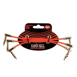 Cable Eb Patch Flat Ribbon 6" Rojo - Pack 3 Cable Eb Patch Flat Ribbon 6" Rojo - Pack 3